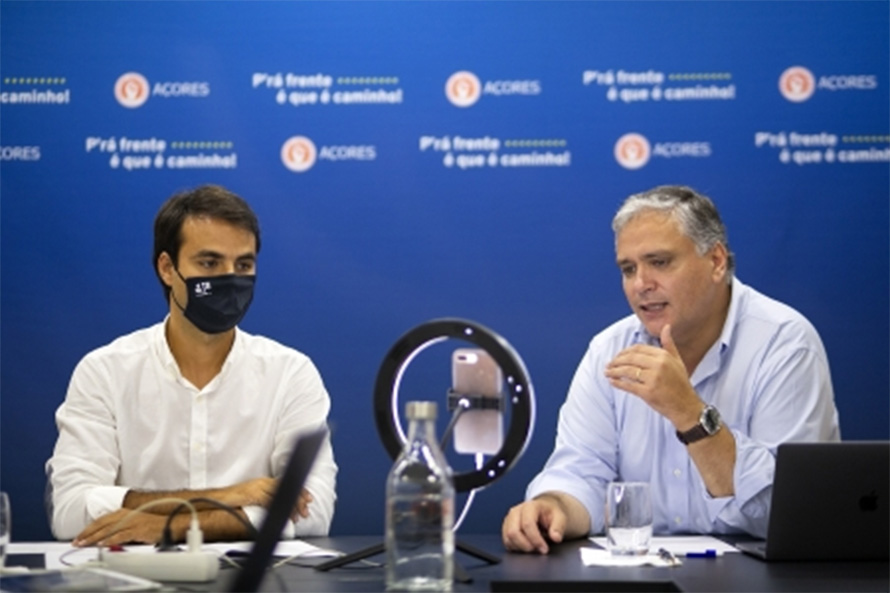 Vasco Cordeiro em iniciativa online com jovens açorianos