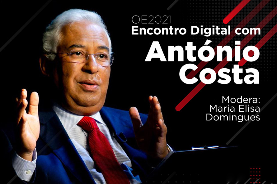 Encontro Digital com António Costa sobre OE2021