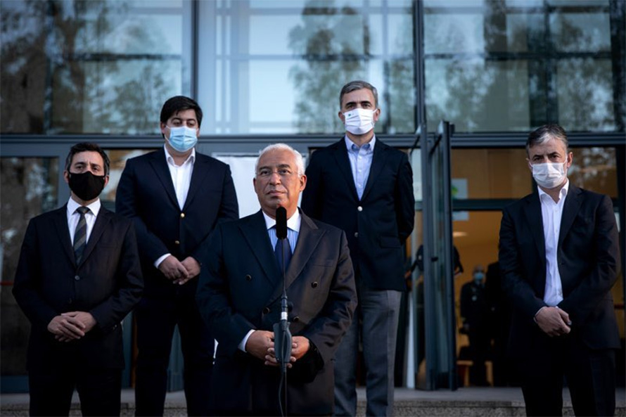 António Costa destaca reforço de medidas de controlo e reitera capacidade de resposta do SNS