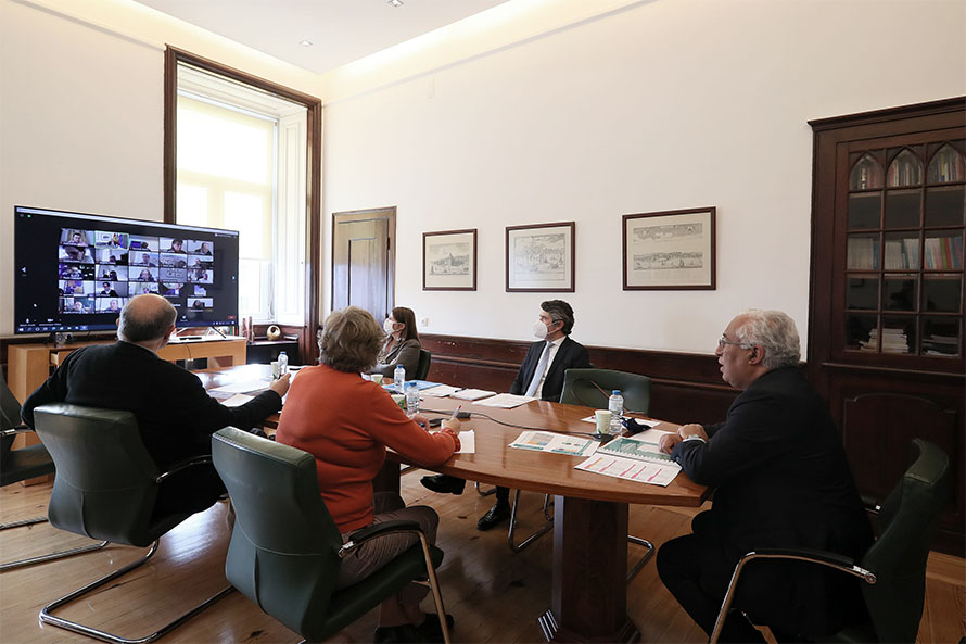 António Costa apresentou PRR aos presidentes de câmara socialistas