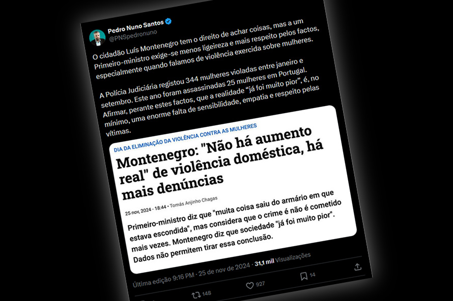Pedro Nuno Santos repudia “ligeireza” e “falta de respeito” do primeiro-ministro