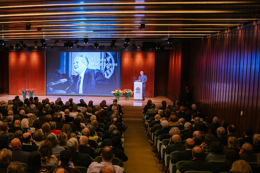 António Costa enaltece “grandeza intemporal” e europeísmo de Mário Soares