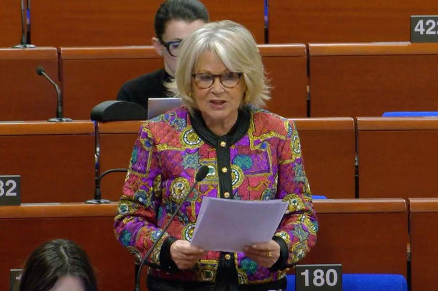 Edite Estrela pede fim da crise humanitária na Faixa de Gaza