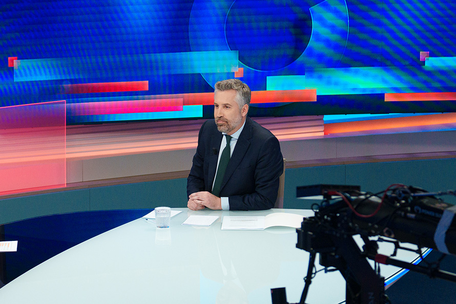 Pedro Nuno Santos no segundo debate para as Legislativas