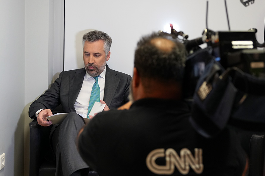 Pedro Nuno Santos no 4º debate para as Legislativas