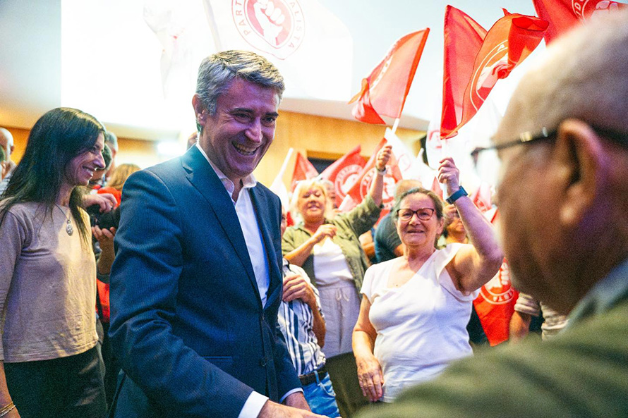 José Luís Carneiro promete lutar pelo reforço da Autonomia e pela revisão da Lei de Finanças Regionais