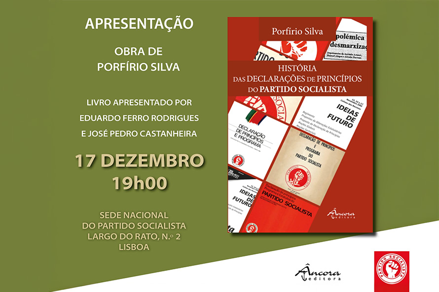 Apresentação da “História das Declarações de Princípios do Partido Socialista”