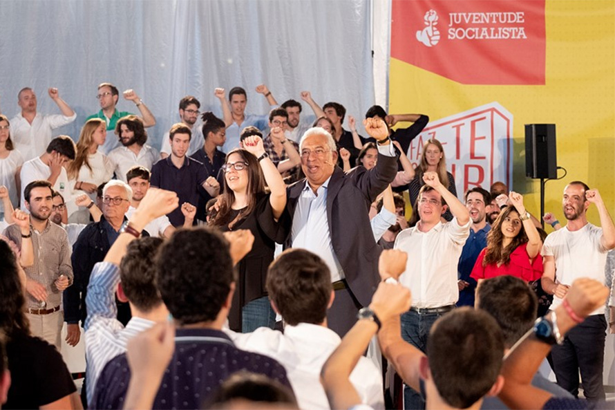 António Costa elogia propostas da JS