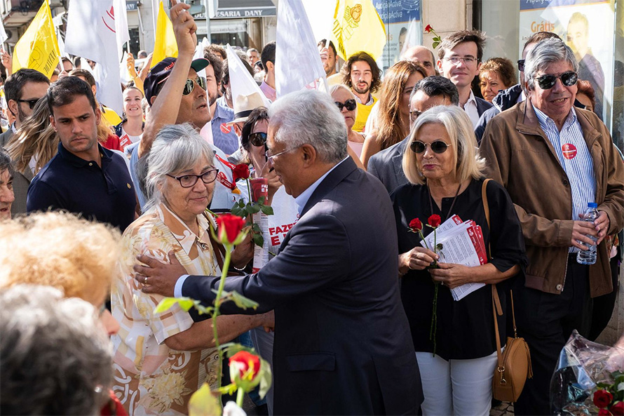 Arruada popular em Moscavide