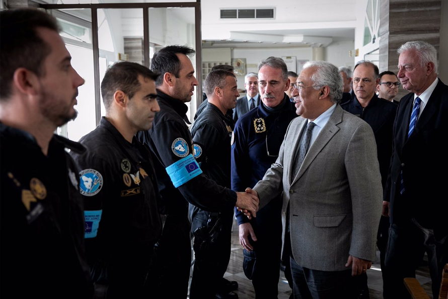 António Costa afirma “orgulho” na missão portuguesa no Mediterrâneo