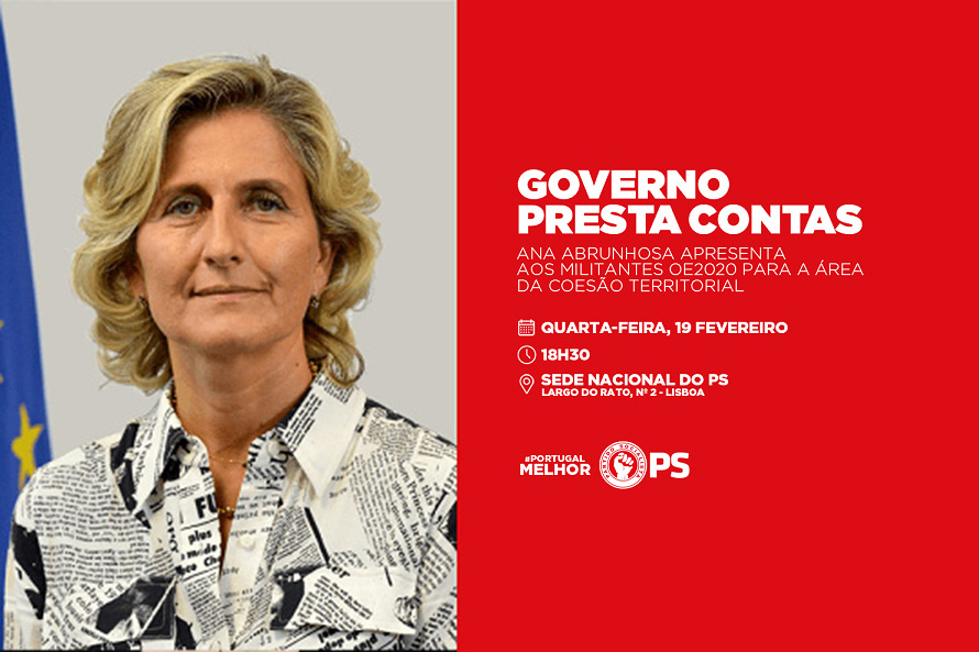 Ana Abrunhosa apresenta OE2020 para a área da coesão territorial