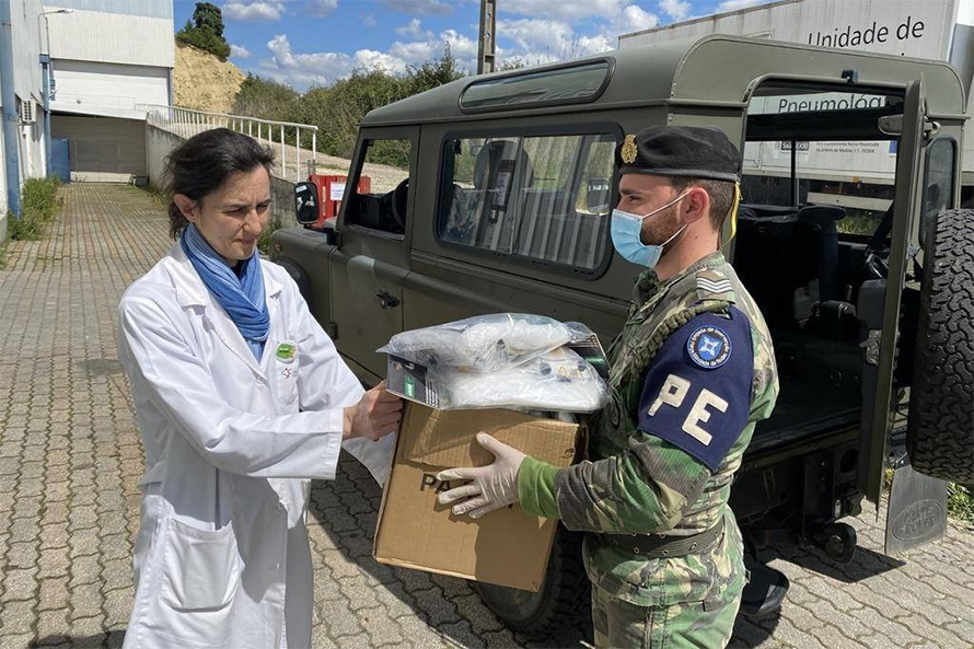 Forças Armadas estão à disposição do SNS