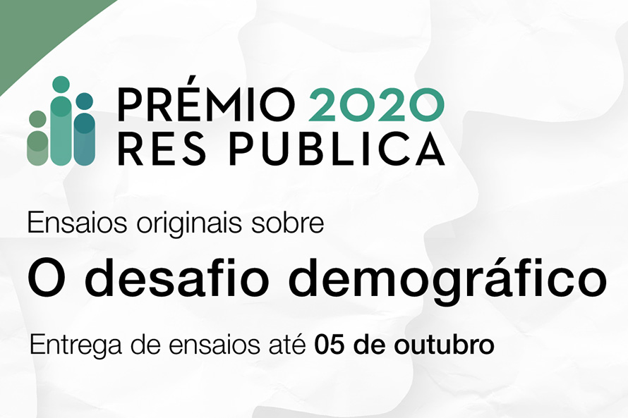 Prémio Res Publica 2020 com candidaturas abertas