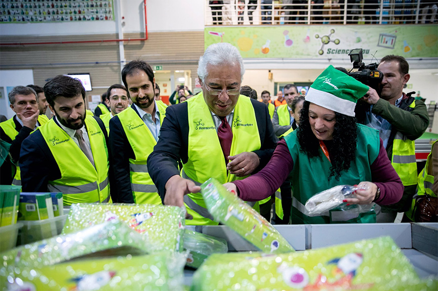 António Costa elogia inovação ao serviço da aprendizagem científica
