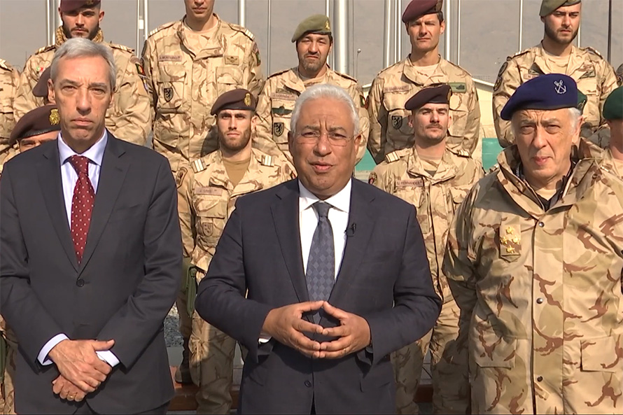 António Costa enaltece contributo das Forças Armadas para o prestígio do país