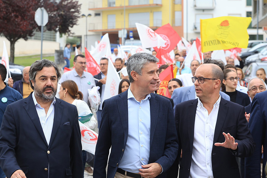 Condeixa e Montemor-o-Velho comprovam trabalho feito e cumprido pelo PS