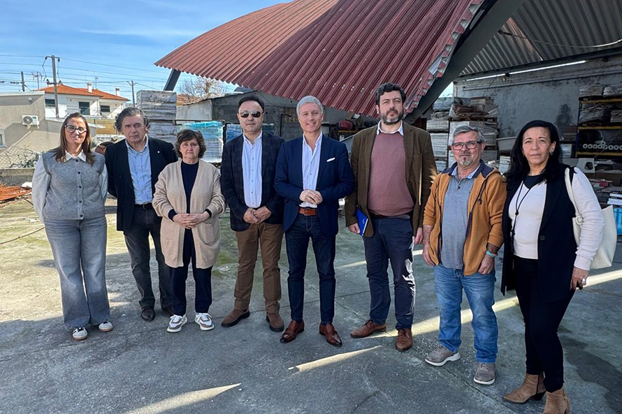 Deputados do PS eleitos por Coimbra visitaram zonas afetadas