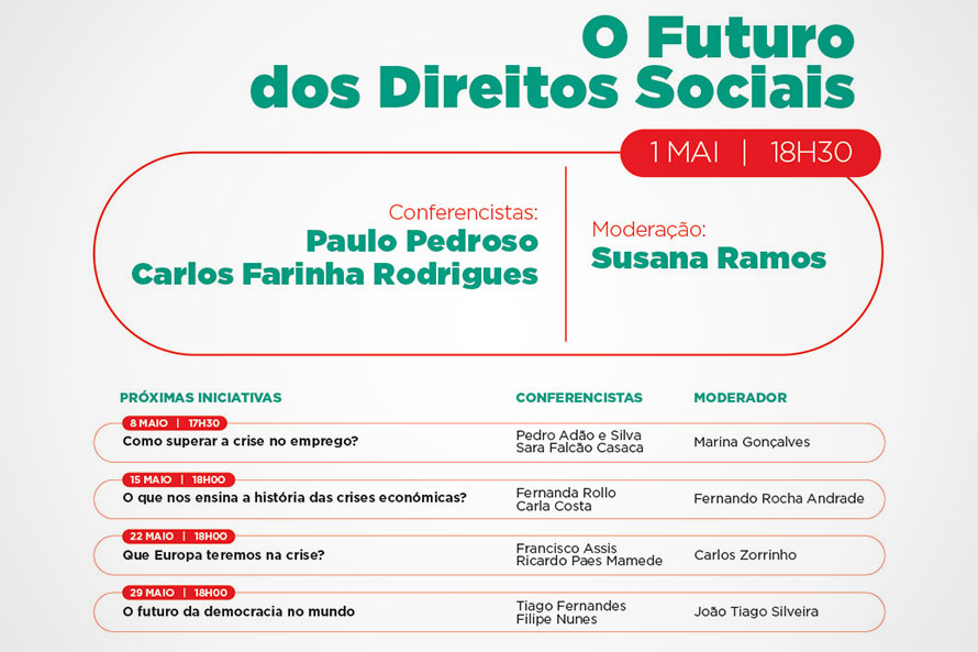 Primeira conferência digital para debater o pós-crise