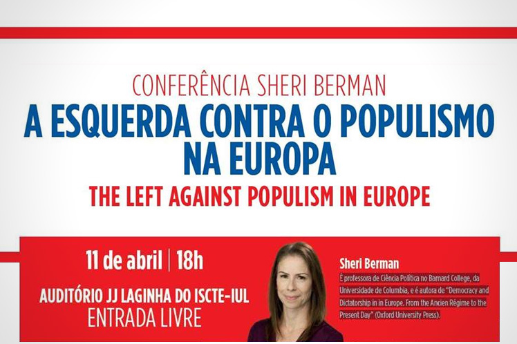 Conferência com Sheri Berman